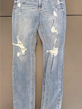 Old Navy Skinny Ripped Blue Jeans